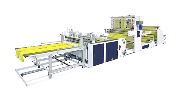 Fully Automatic High-speed 2 Lines Plastic Shopping Bag Making Machine