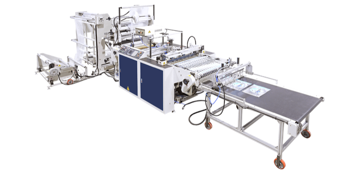 COSMO SH-32-FC side seal bag making machine for LDPE, PP, OPP, BOPP and CPP film