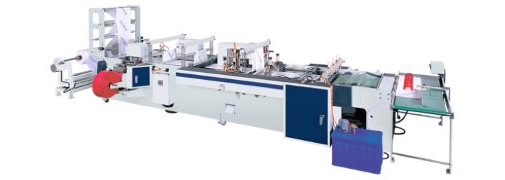 COSMO SH-800-F4 / SH-1000-F4 side seal bag making machine