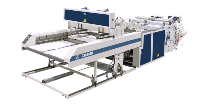 COSMO SSD-600 saddle and wicket bag making machine