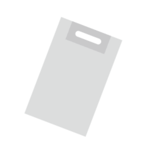 Side seal bags with handle openings