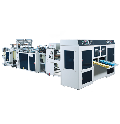 Fully Automatic High Speed 2 Lines Star-Seal Bag-on-Roll Making Machine(Coreless) / SR-40