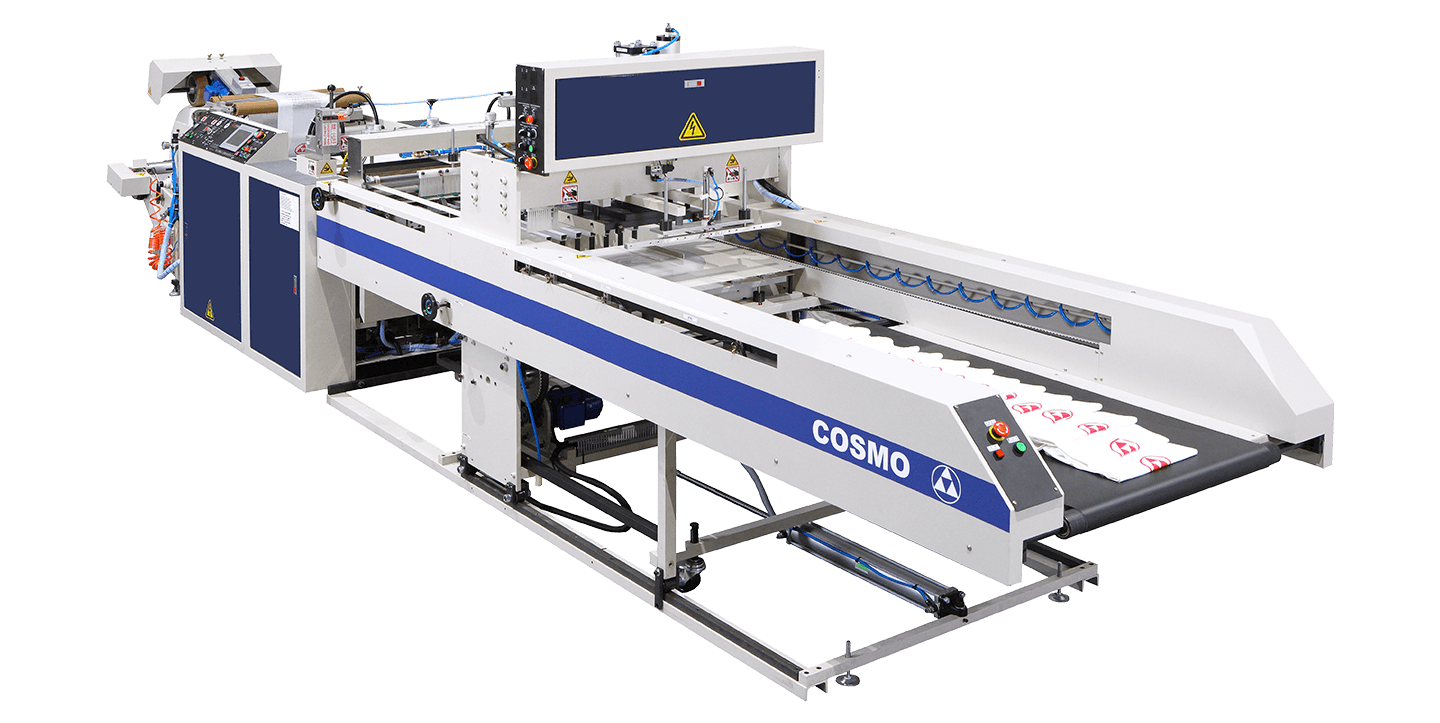 Fully Automatic High Speed Single Line T-Shirt Bags Making Machine / SA-28