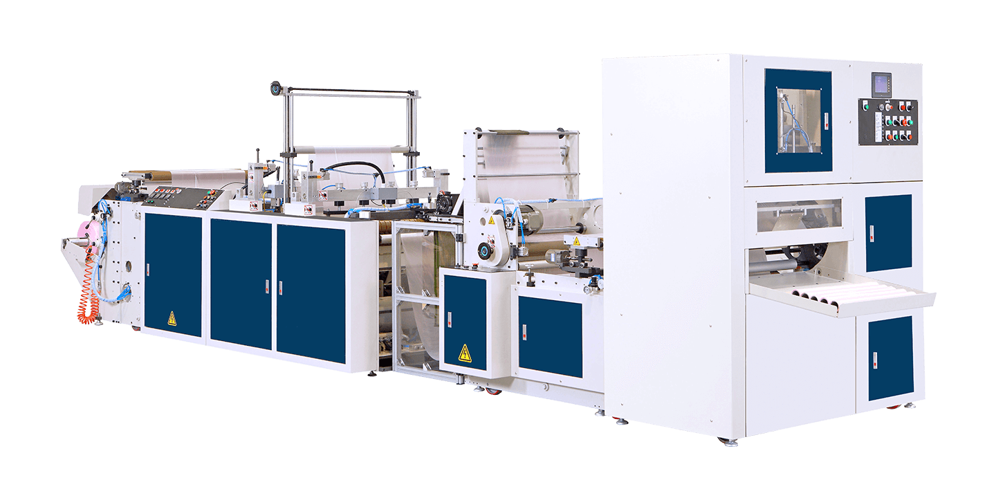 Fully Automatic High Speed Single Line with Core Garment Cover ( Laudry Bag ), Garbage Bag, Vegetable Bag & Table Sheet on Roll Making Machine Fully Automatic High Speed Single Line with Core Garment Cover ( Laudry Bag ), Garbage Bag, Vegetable Bag & Table Sheet on Roll Making Machine