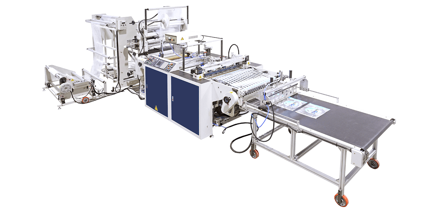 Fully Automatic Side Seal Bag Making Machine for LDPE, PP, OPP, BOPP & CPP Film
