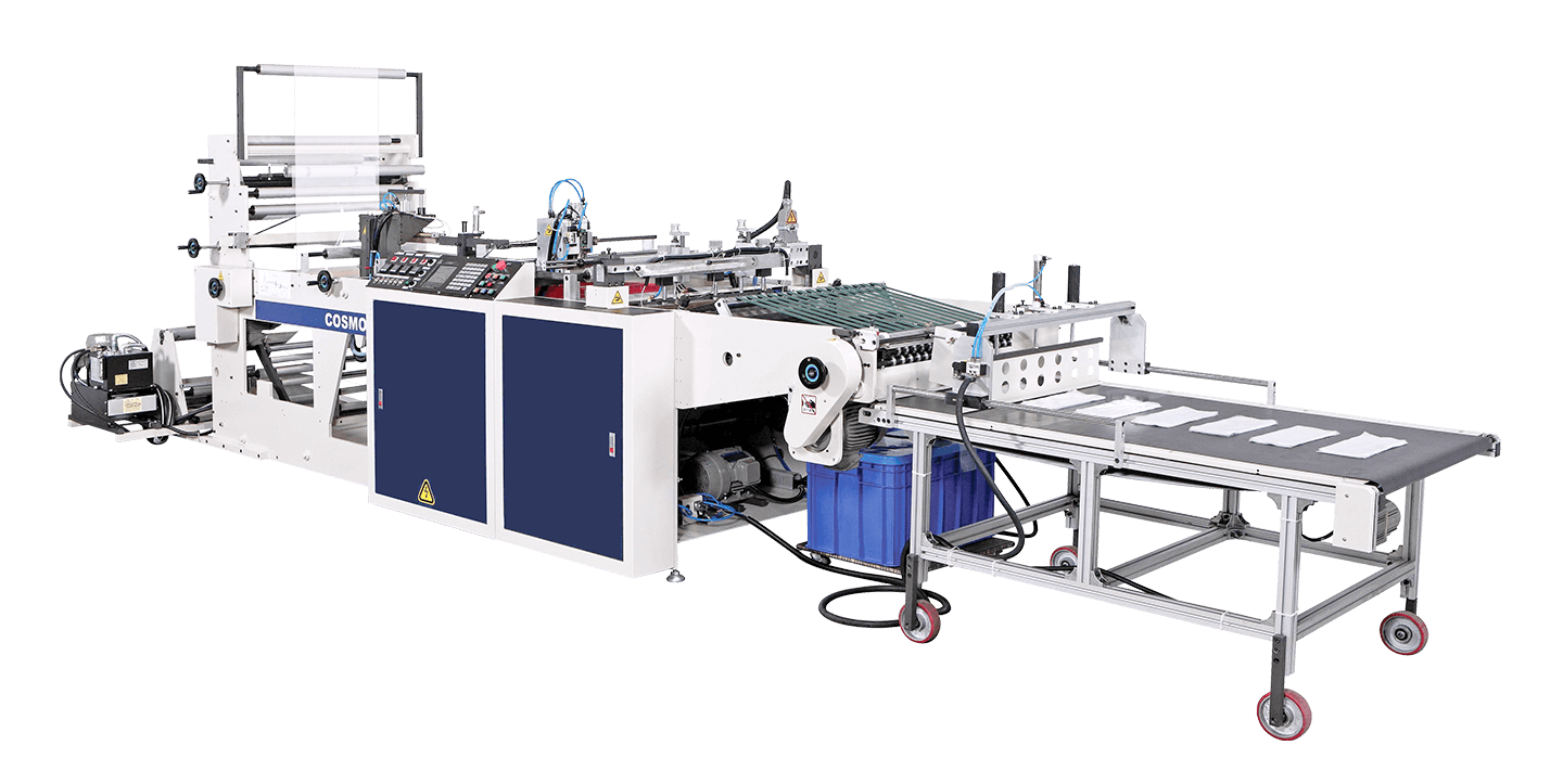 Side Seal & Bottom Seal Bag Making Machine for LDPE, HDPE, PP, OPP, BOPP & CPP Film Side Seal & Bottom Seal Bag Making Machine for LDPE, HDPE, PP, OPP, BOPP & CPP Film