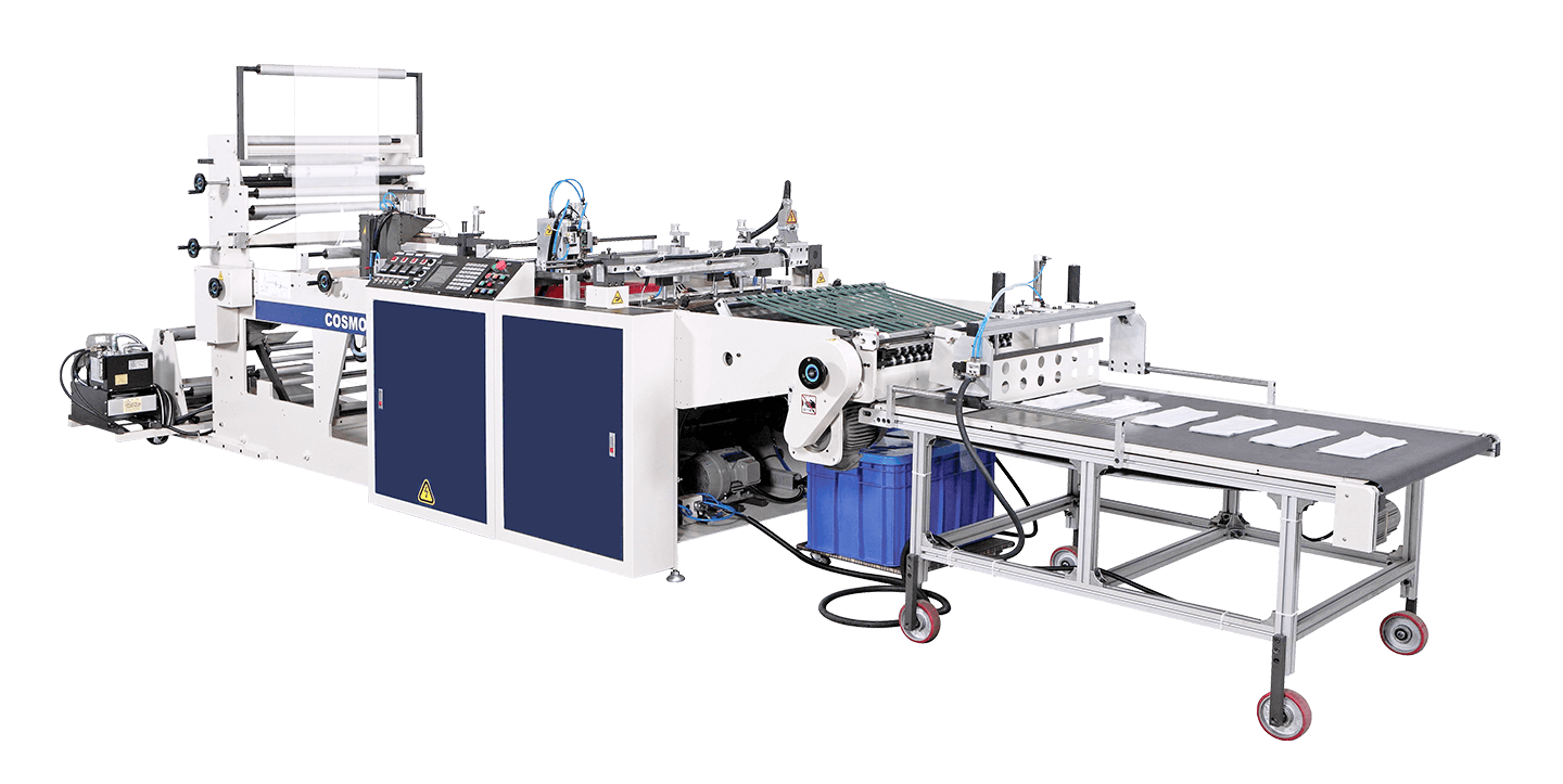 Side Seal & Bottom Seal Bag Making Machine for LDPE, HDPE, PP, OPP, BOPP & CPP Film