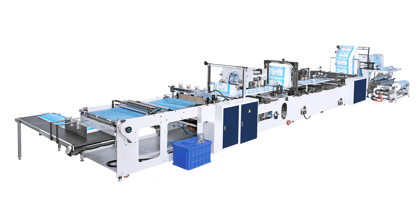 Fully Automatic Diper Bag Making Machine with Loop Handle Device