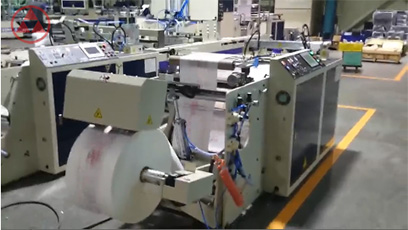 Semi Automatic High Speed T-Shirt Bags Making Machine / CO-500